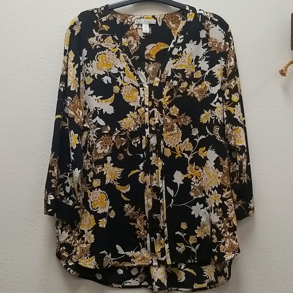 EUC XL Dana Buchman top